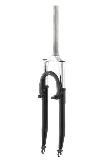 Forcella ammortizzata MODE 28" 1-1/8 nera corsa 63 mm