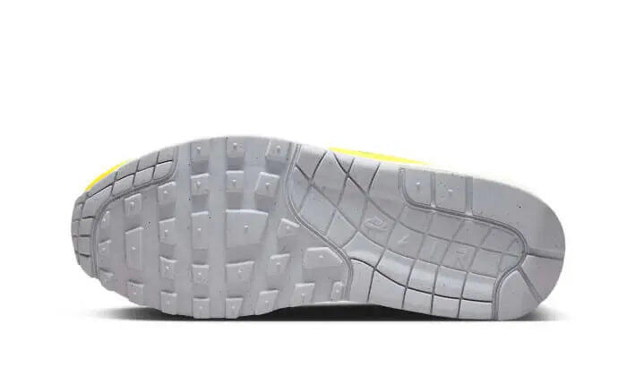 Schoenen - hardlopen - air max 1 - gedempt - wit/geel 4/4