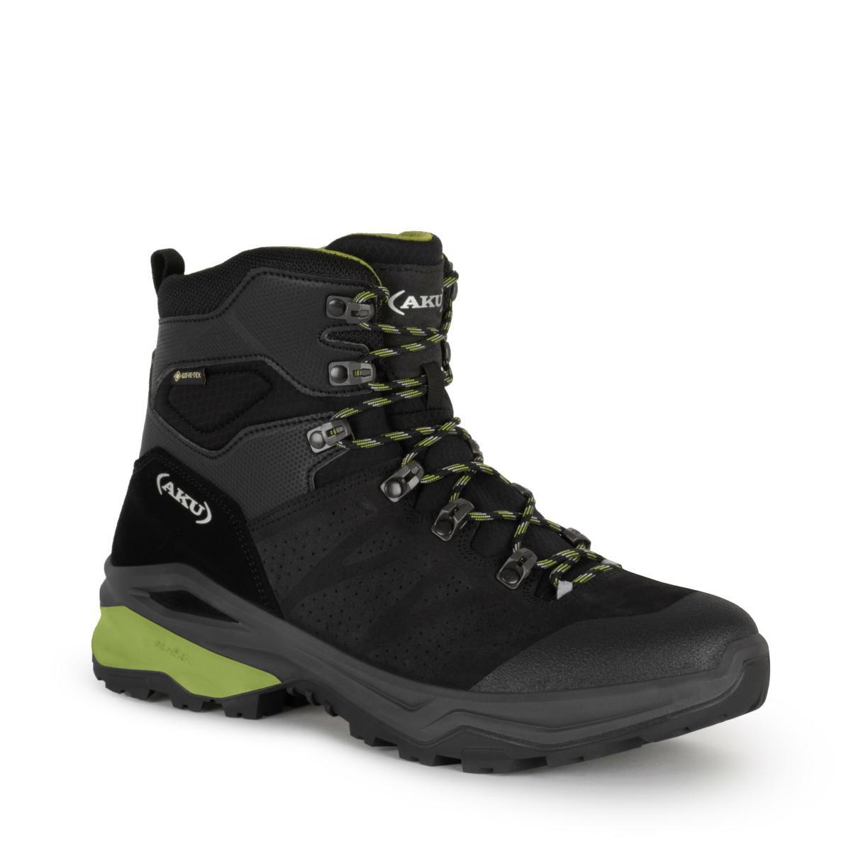 Aku - Chaussures De Sport De Randonnée Pour Hommes Aku Adapta Gore-tex En Cuir - Chaussures De Sport - Noir - Decathlon