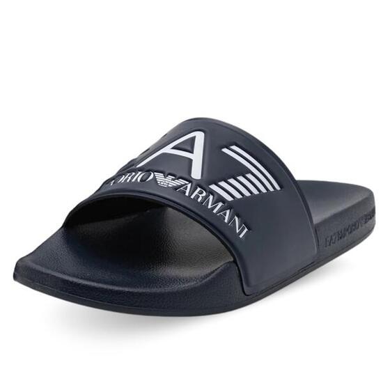Chanclas Logo Slides Talla 40 - 7X000108AF15118-BA045 Azul