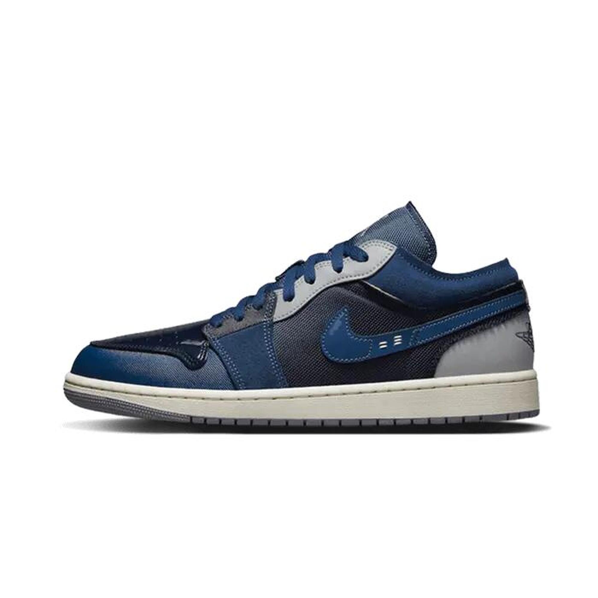 Jordan - Air Jordan 1 Low Se Craft Obsidian - Baskets - Bleu - 42 - Decathlon