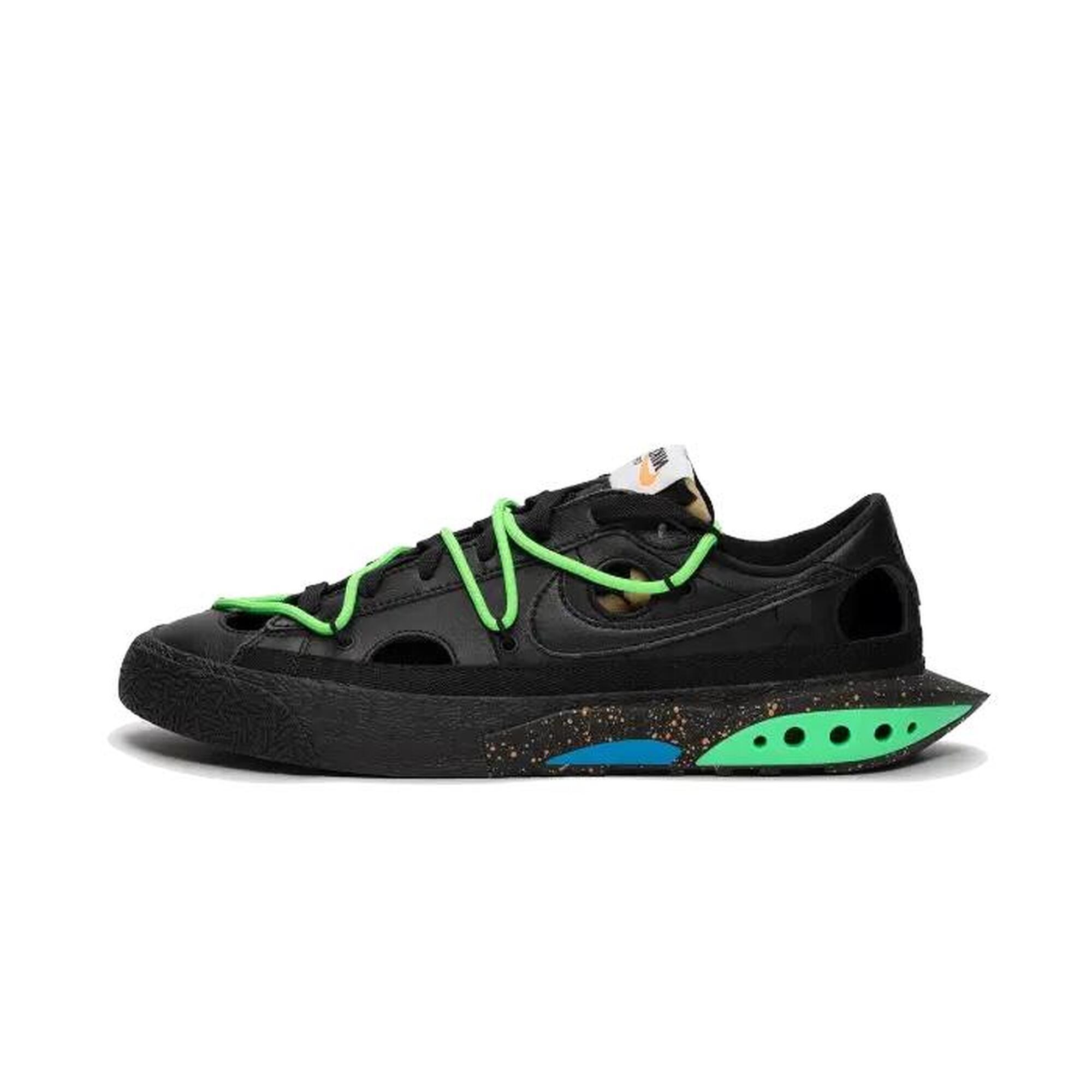 Nike - Blazer Low Off-white Black Green - Baskets - Noir - 38 - Decathlon