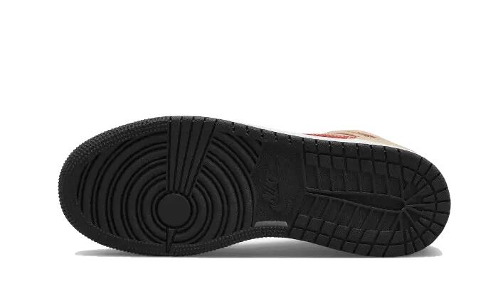 Air Jordan 1 Mid Onyx Curry 4/4