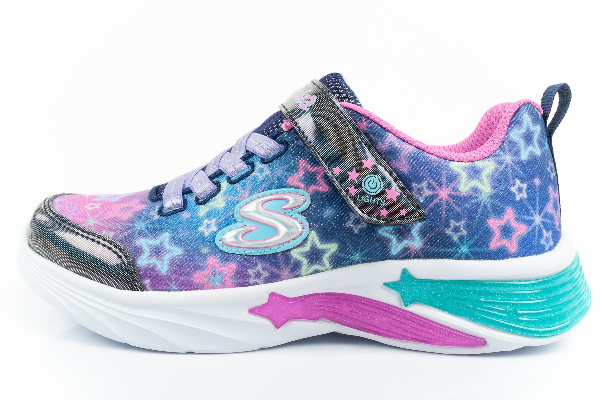 Sapatilhas desportivas para crianças Skechers Star Sparks leves 2/7
