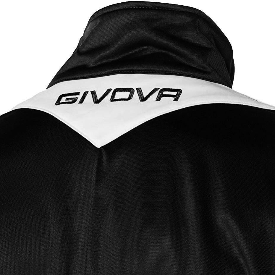 TUTA complete uomo ( acetato-poliestere) givova nero/bianco 4/5