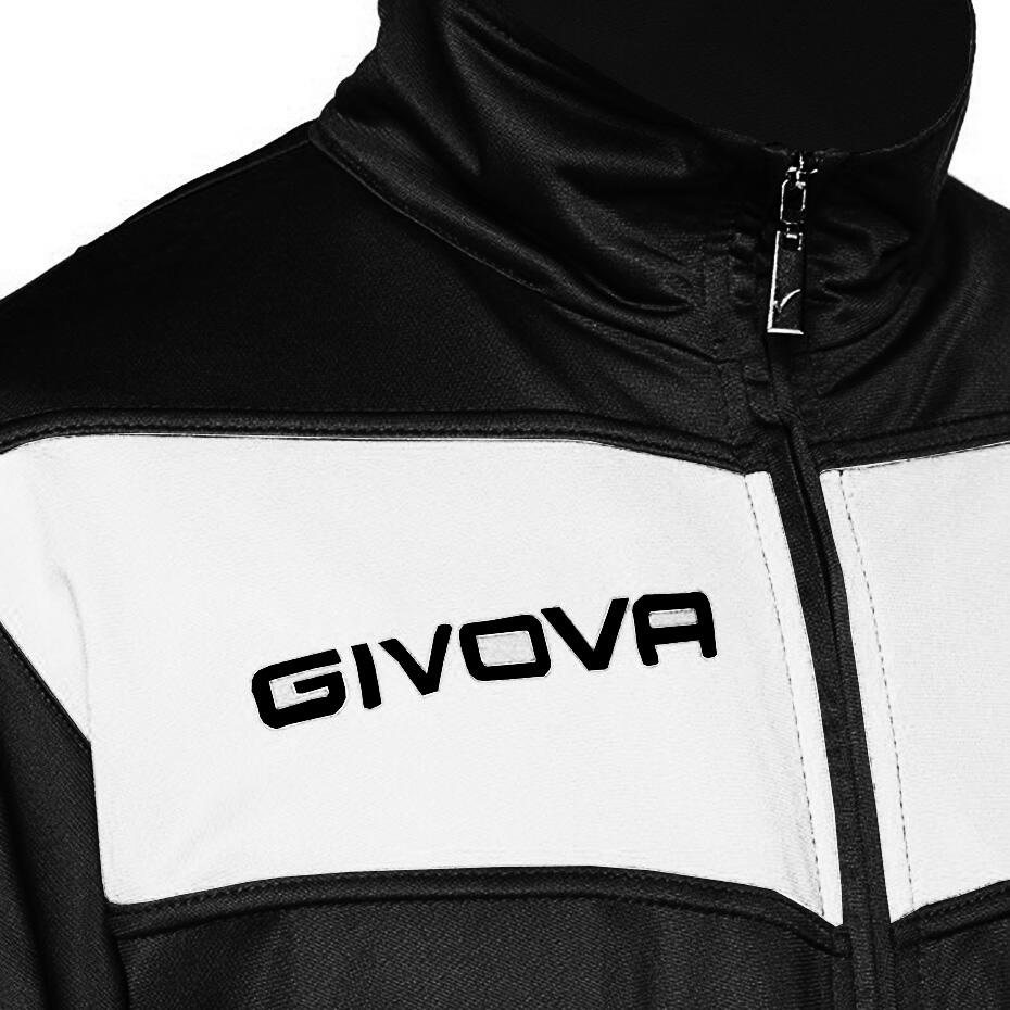 TUTA complete uomo ( acetato-poliestere) givova nero/bianco 3/5
