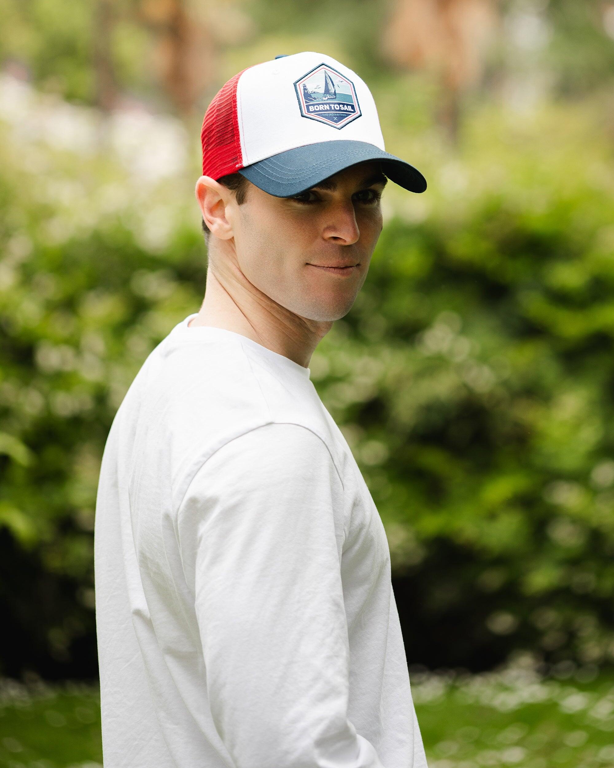 Unisex Outdoor Gorra Trucker Transpirable Ajustable Born to Sail 5/5