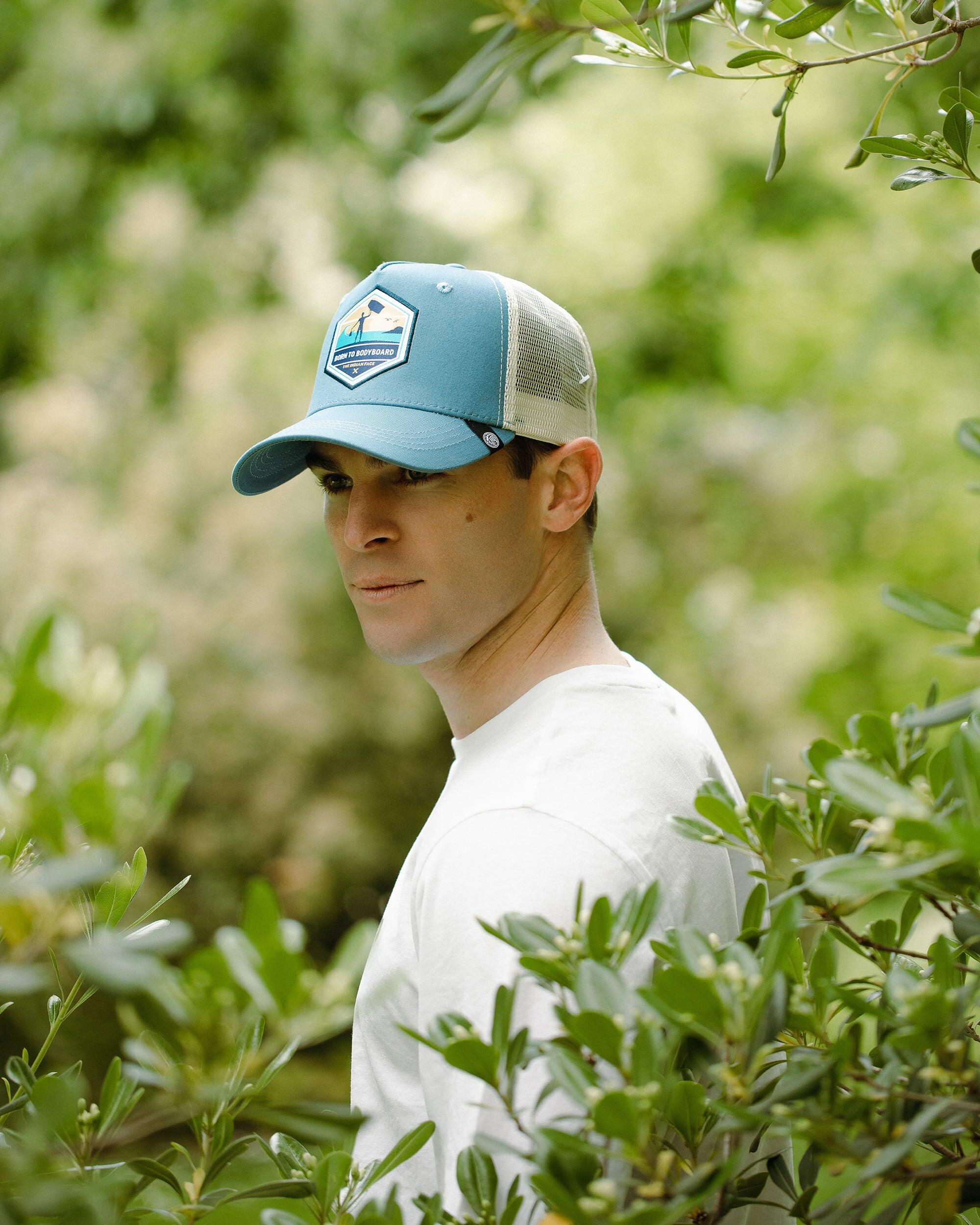 Unisex Outdoor Gorra Trucker Transpirable Ajustable Born to Bodyboard 5/5