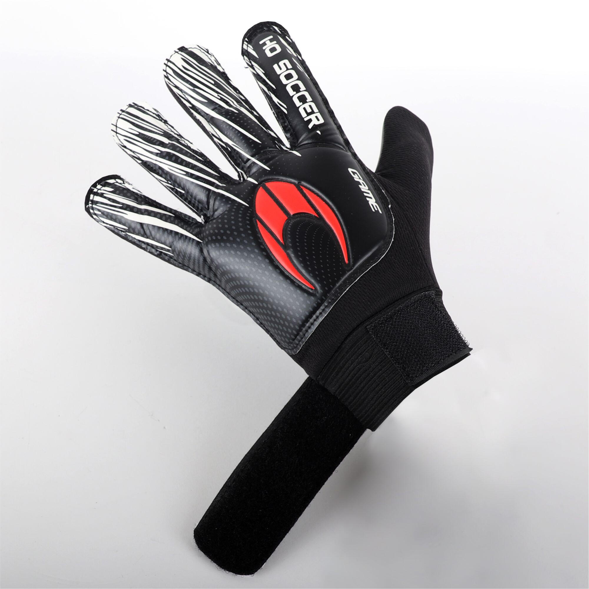 Guanti da portiere Ho Soccer Bambino Game Nero 5/7