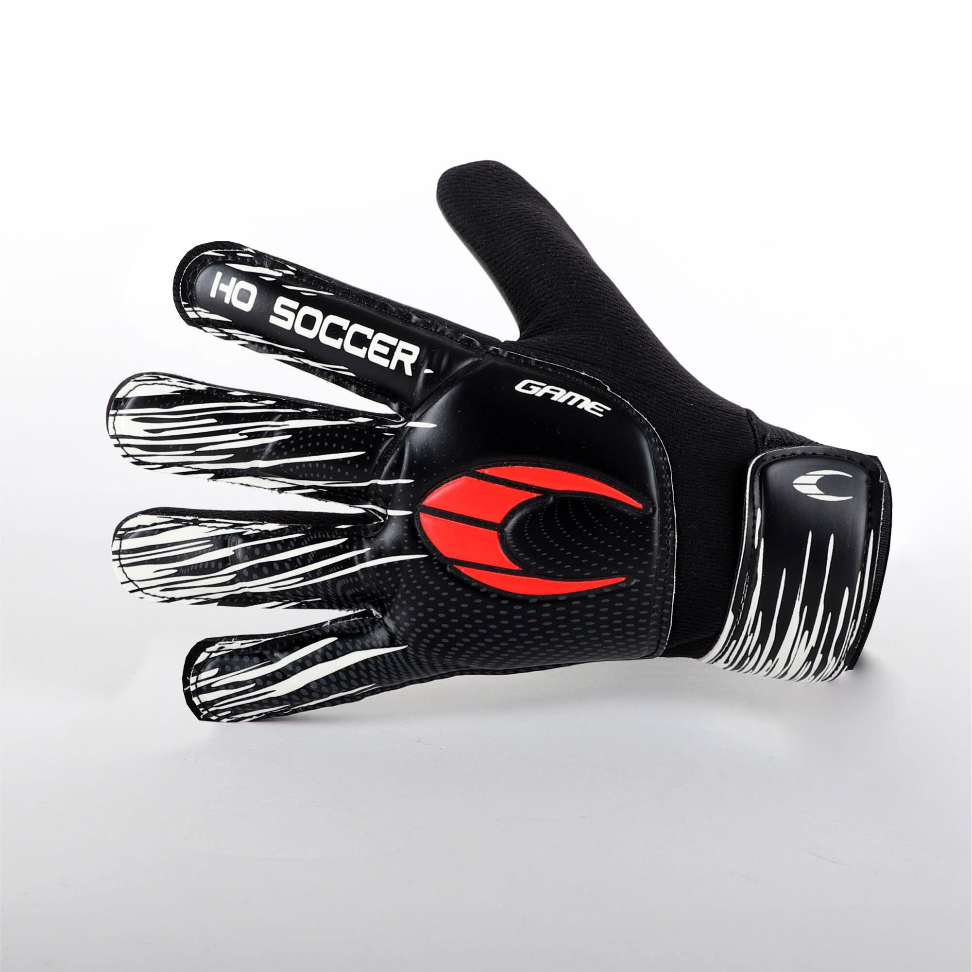 Guanti da portiere Ho Soccer Bambino Game Nero 2/7