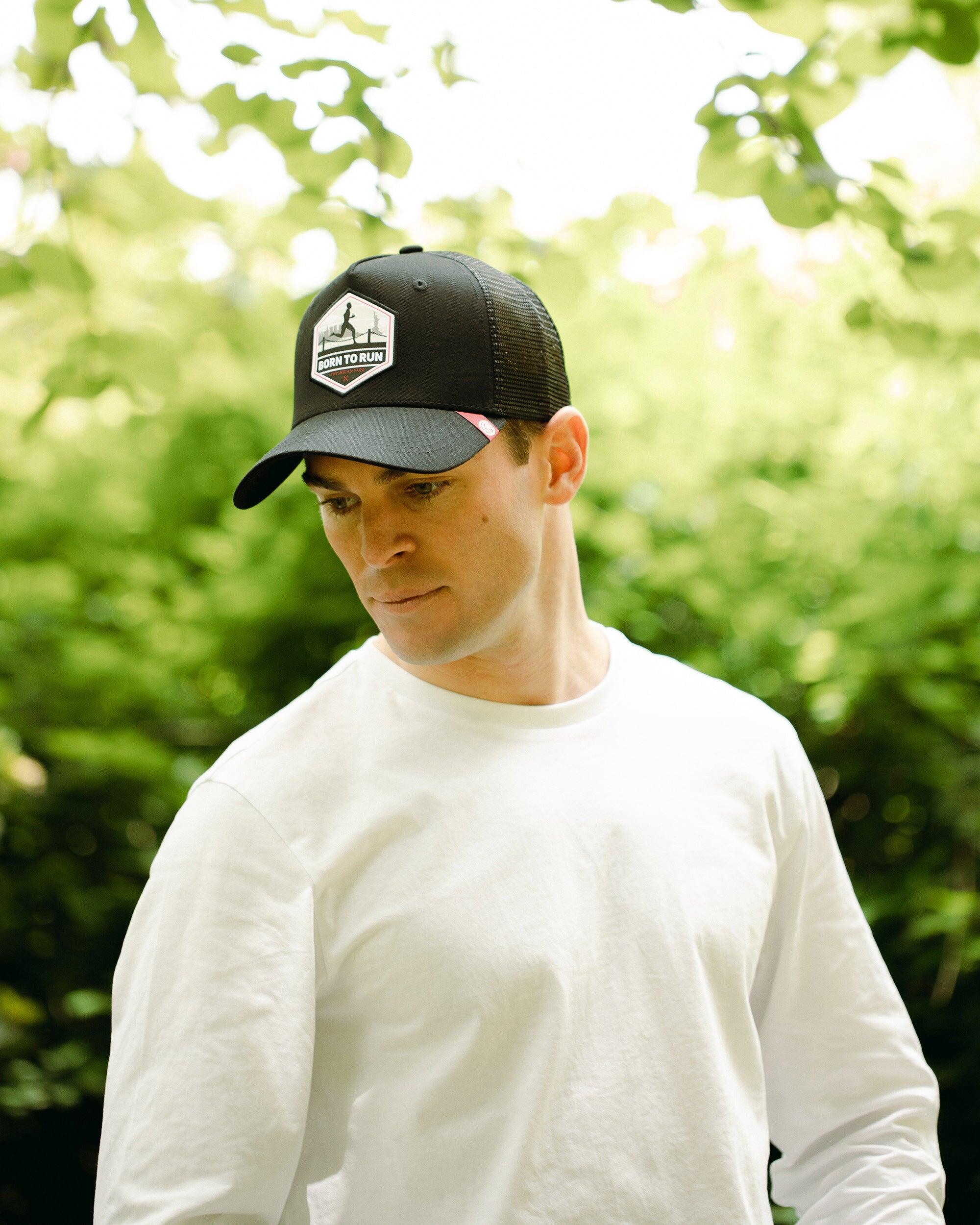 Unisex Outdoor Gorra Trucker Transpirable Ajustable Born to Run 5/5