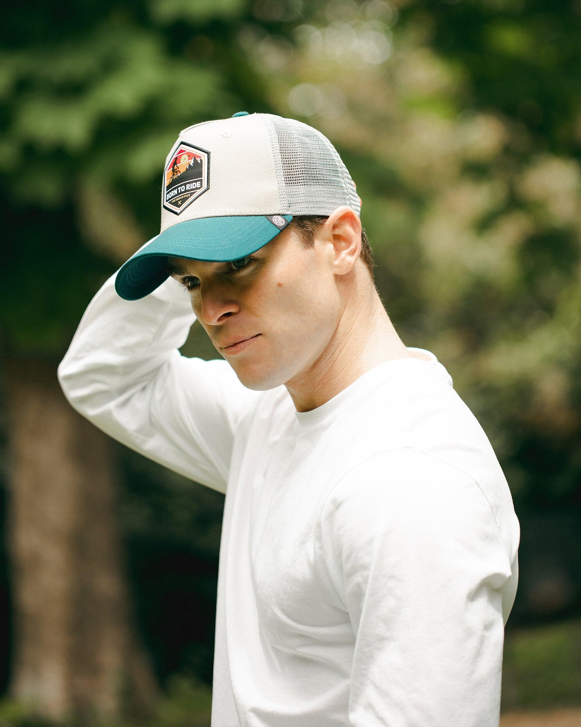 Unisex Outdoor Gorra Trucker Transpirable Ajustable Born to Ride 5/5