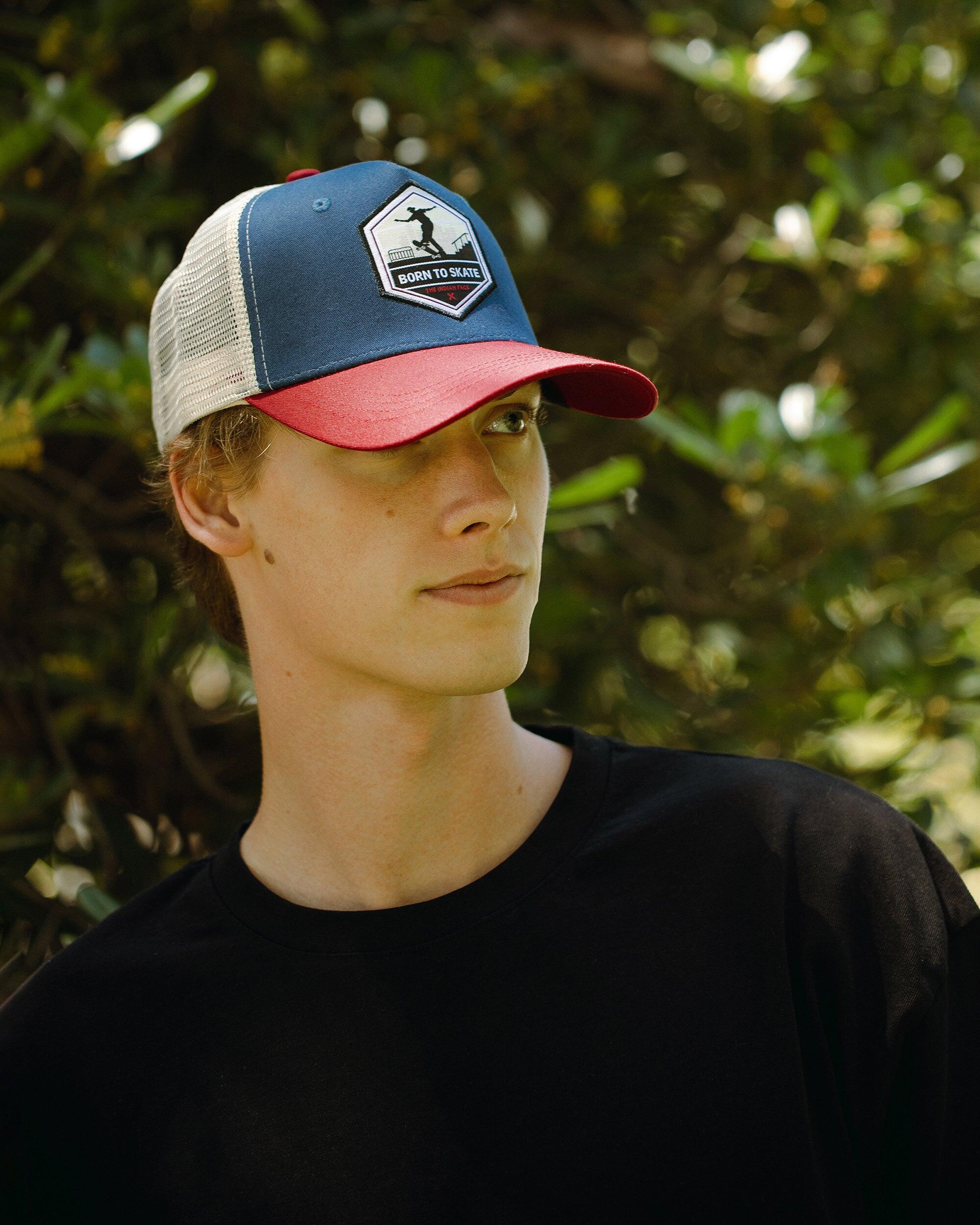 Unisex Outdoor Gorra Trucker Transpirable Ajustable Born to Skate 5/5