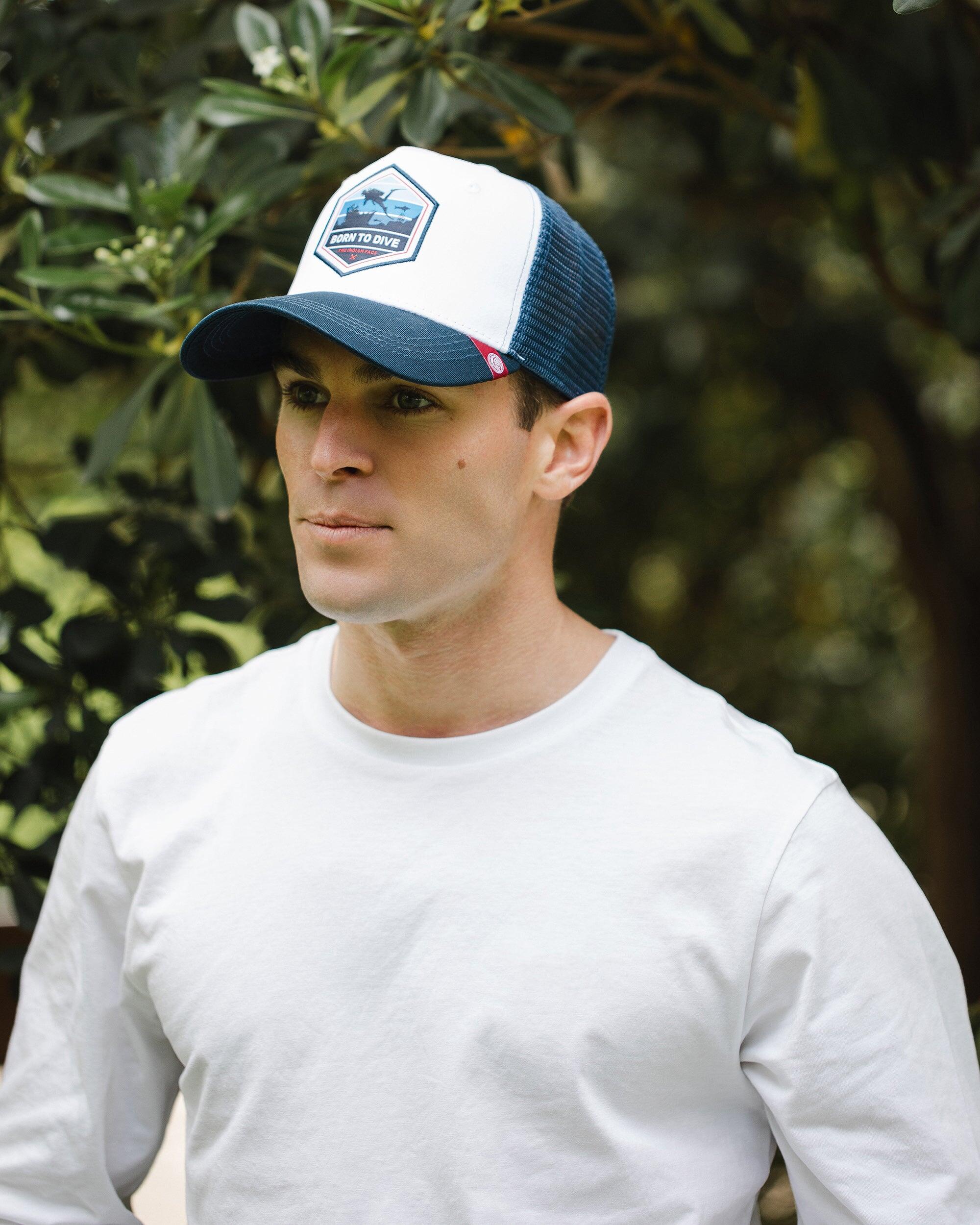 Unisex Outdoor Gorra Trucker Transpirable Ajustable Born to Dive 5/5