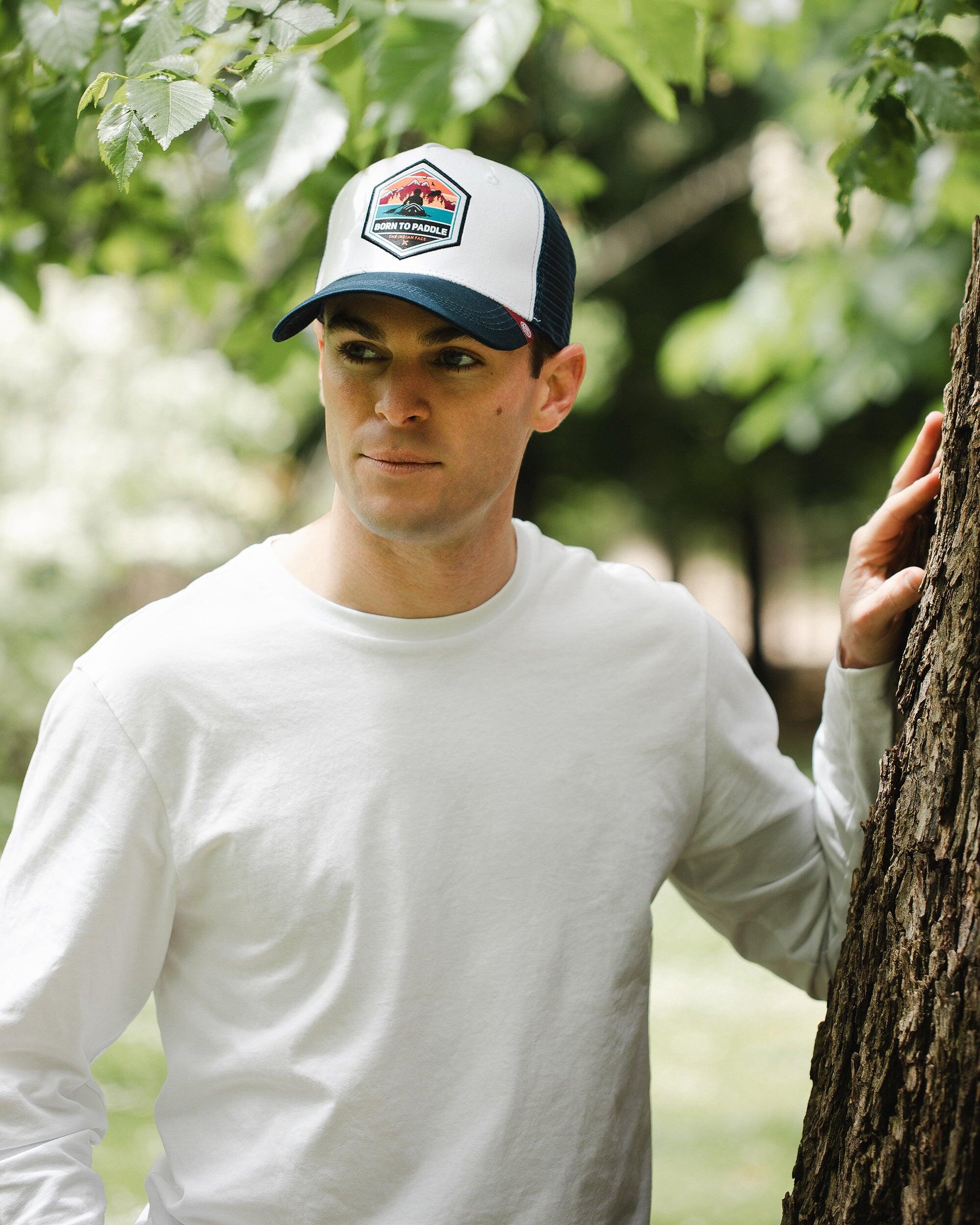 Unisex Outdoor Gorra Trucker Transpirable Ajustable Born to Paddle 5/5