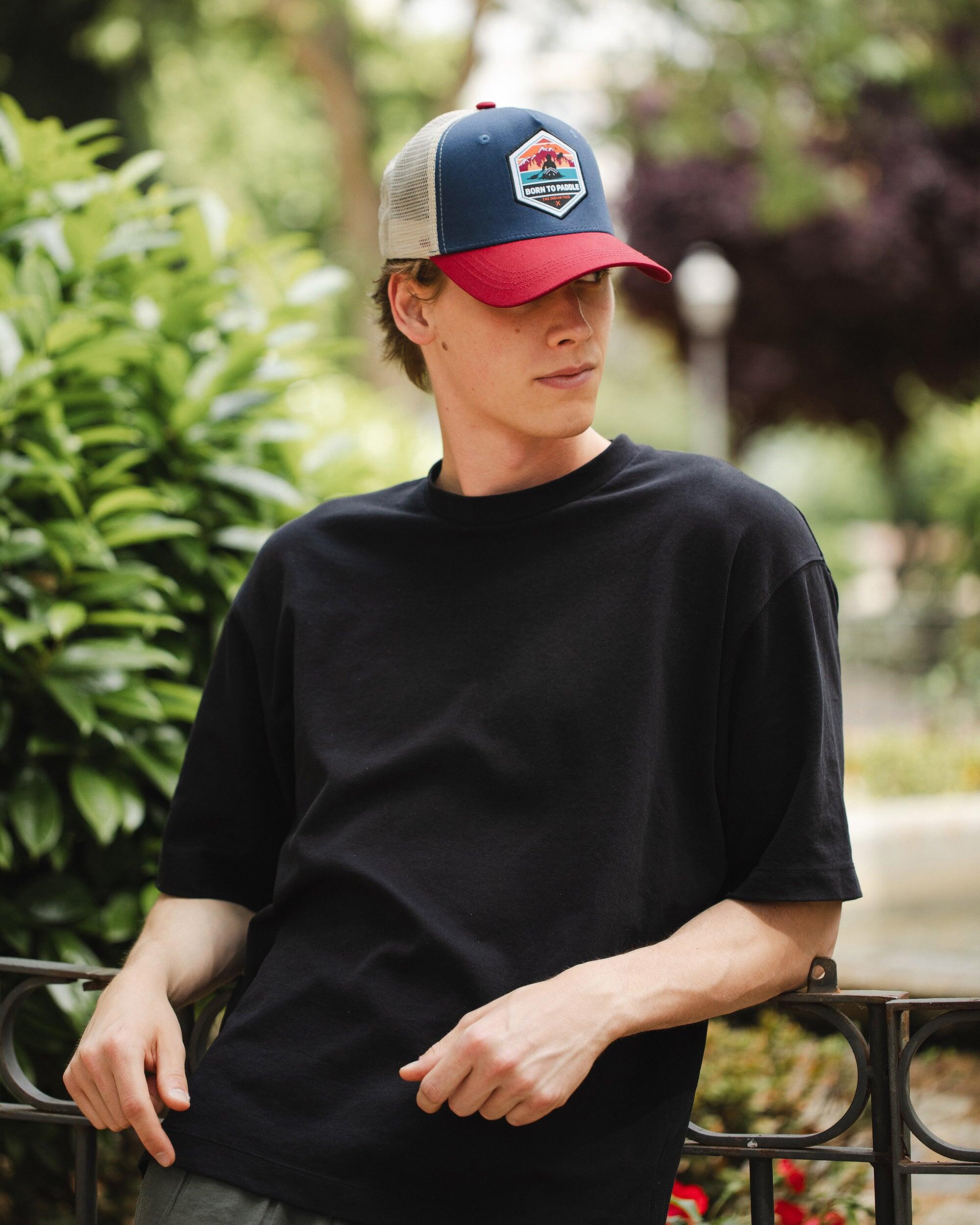 Unisex Outdoor Gorra Trucker Transpirable Ajustable Born to Paddle 5/5