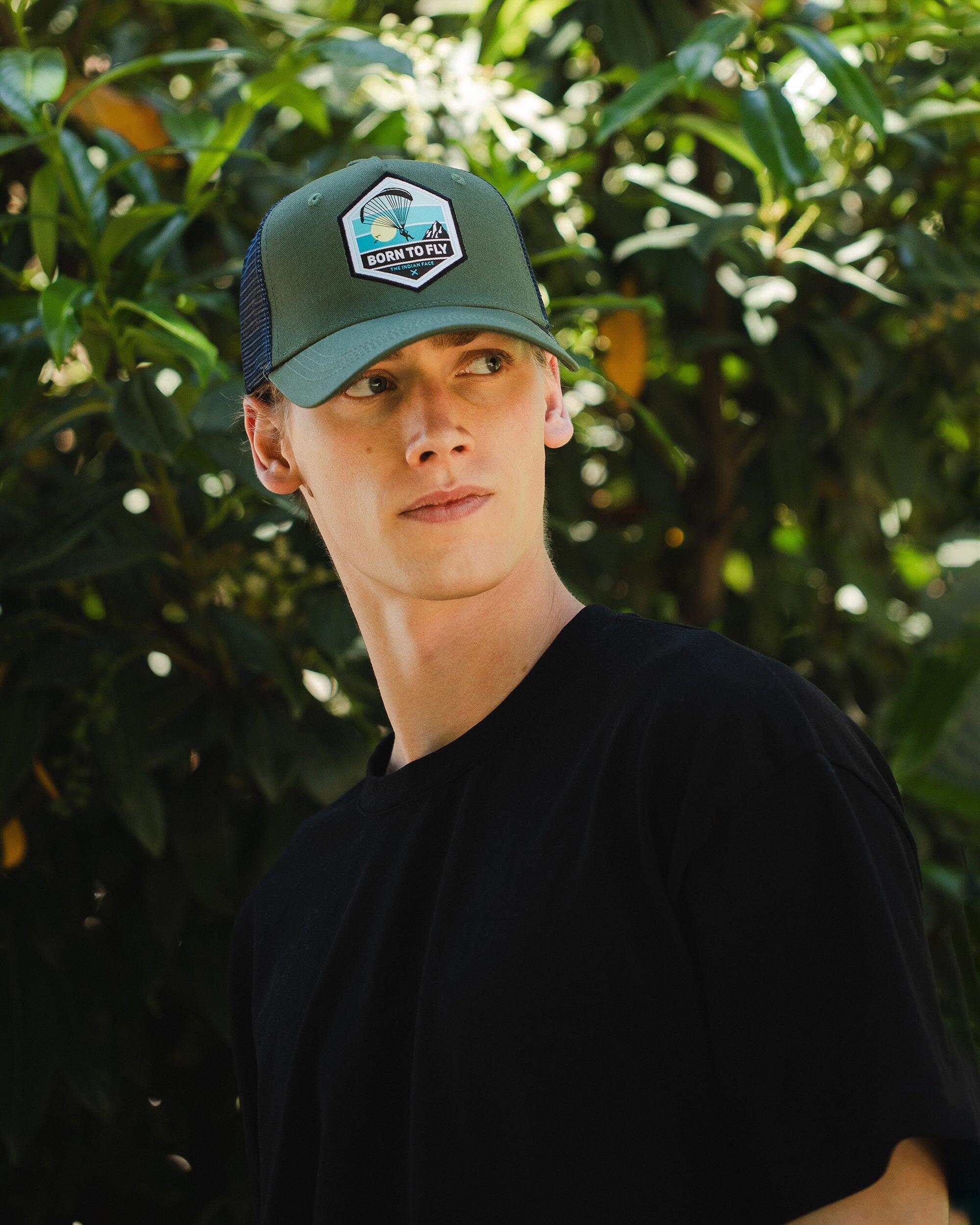 Unisex Outdoor Gorra Trucker Transpirable Ajustable Born to Fly 5/5