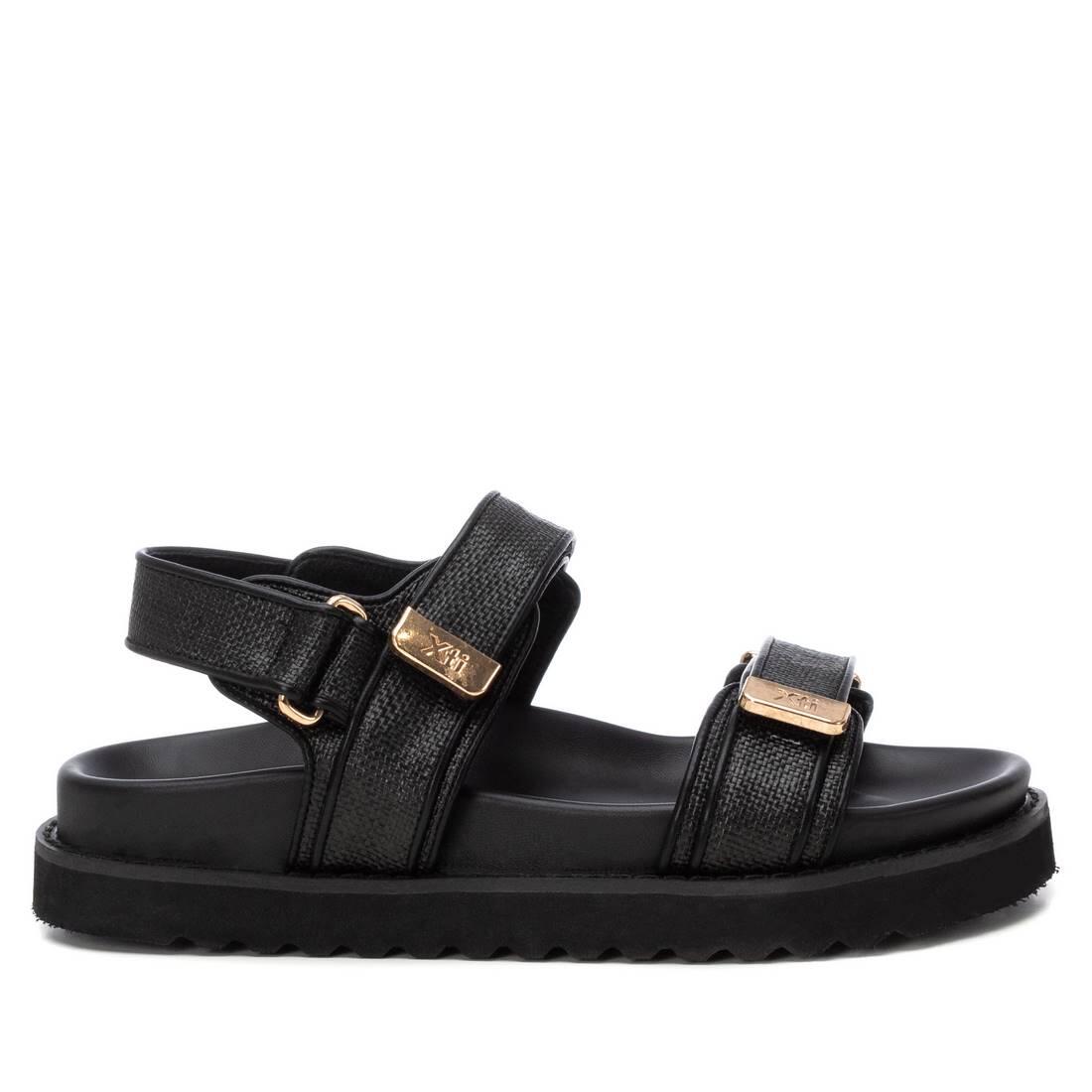 XTI Sandalias Planas Mujer Xti  Negro