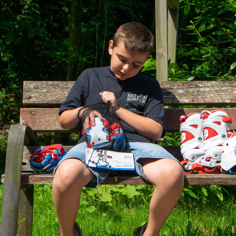 Patins en ligne OLSSON KIT complet HALLEY M : Patins + Casque + Protections