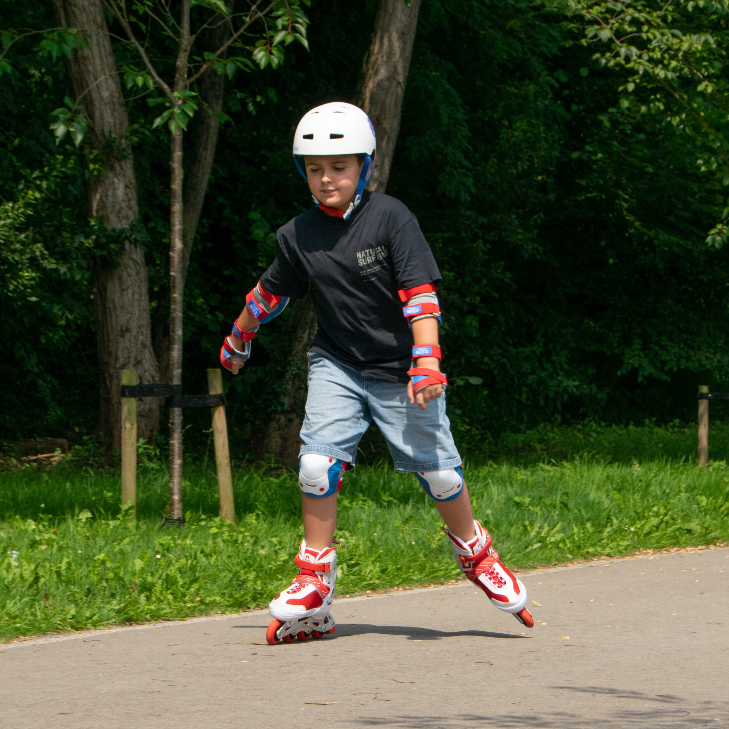 Patins en ligne OLSSON KIT complet HALLEY S : Patins + Casque + Protections 3/7