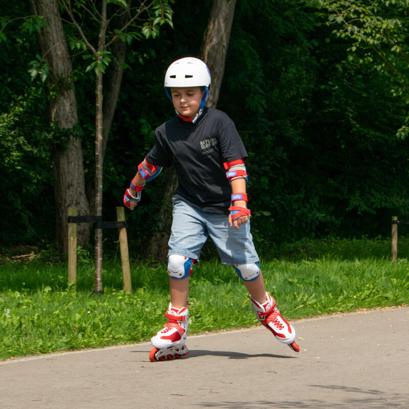 Patins en ligne OLSSON KIT complet HALLEY M : Patins + Casque + Protections