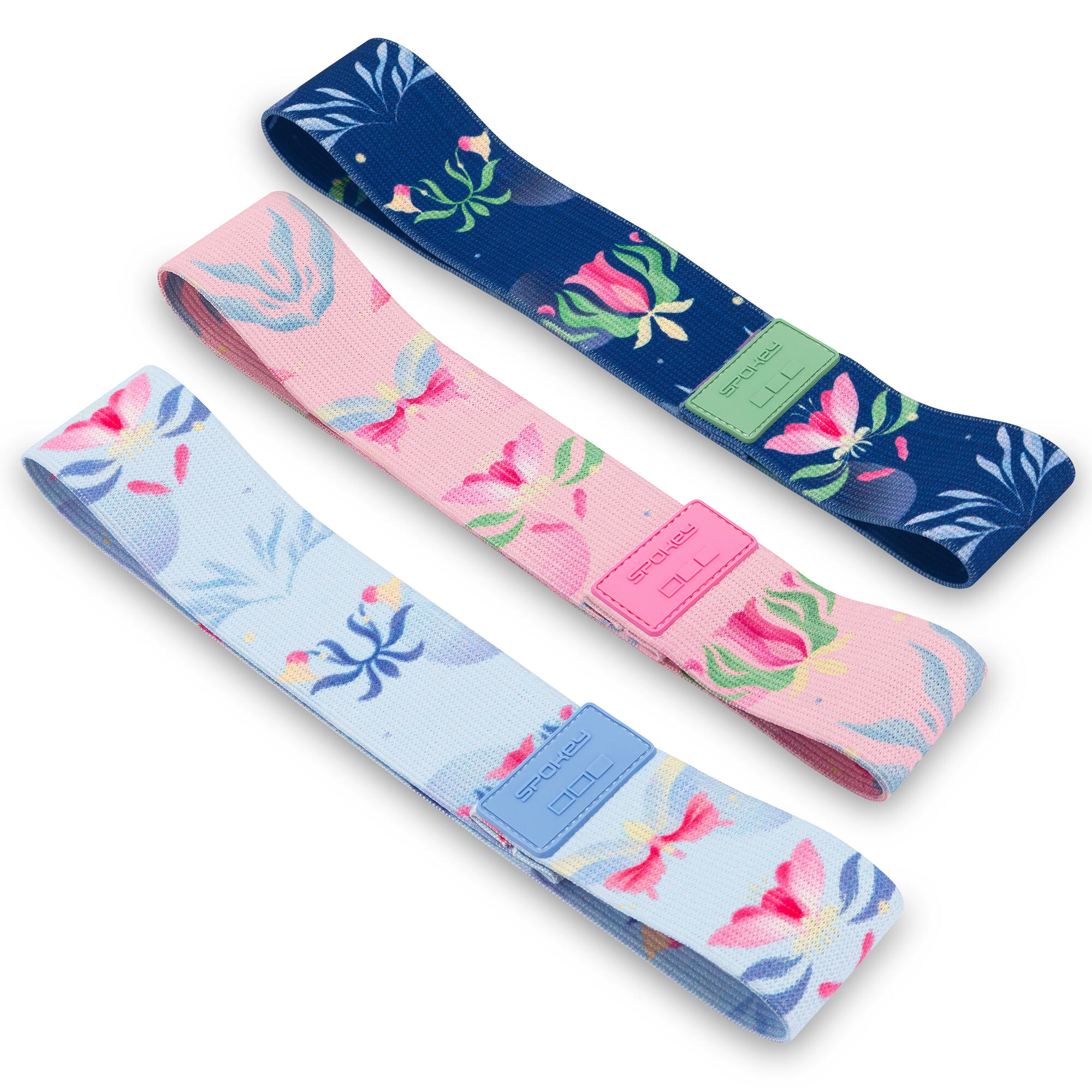 Bandas de fitness Spokey The Bloom Set 2/6