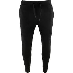 Glemo Athl. Emisfero Pantalon training homme polaire, noir, L