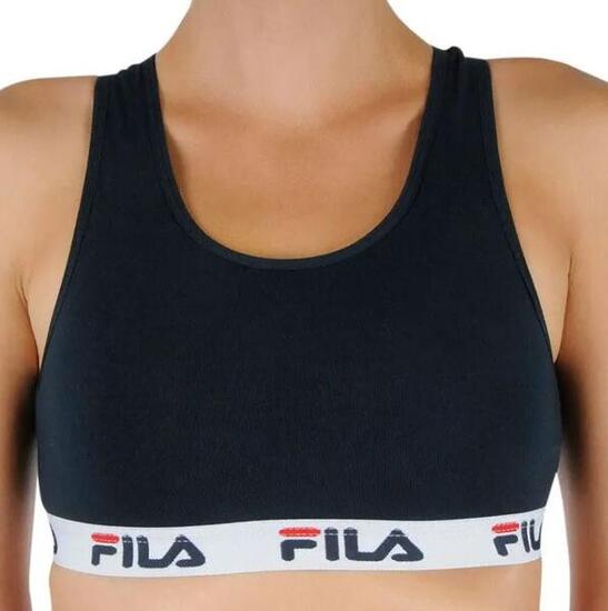 Reggiseno elastico Fila nero per ragazze (128-134)