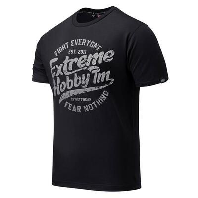 Katoenen t-shirt voor heren extreme hobby wheel
