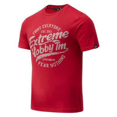 Katoenen t-shirt voor heren extreme hobby wheel