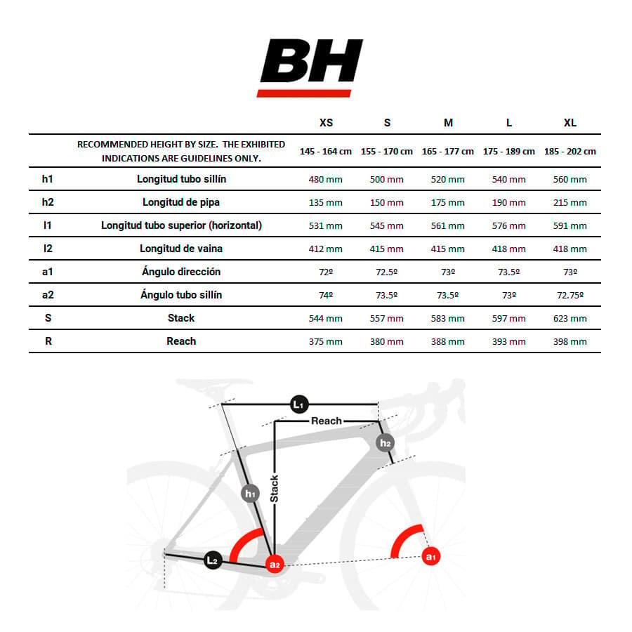 Vélo de Route BH RS1 4.0 105 Di2 4/4