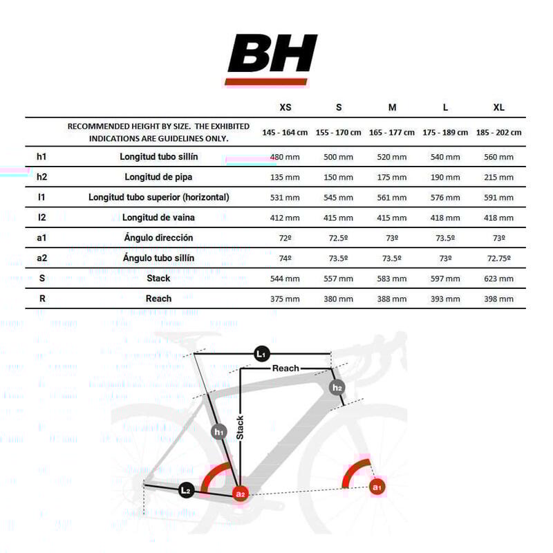Vélo de Route BH RS1 4.0 105 Di2