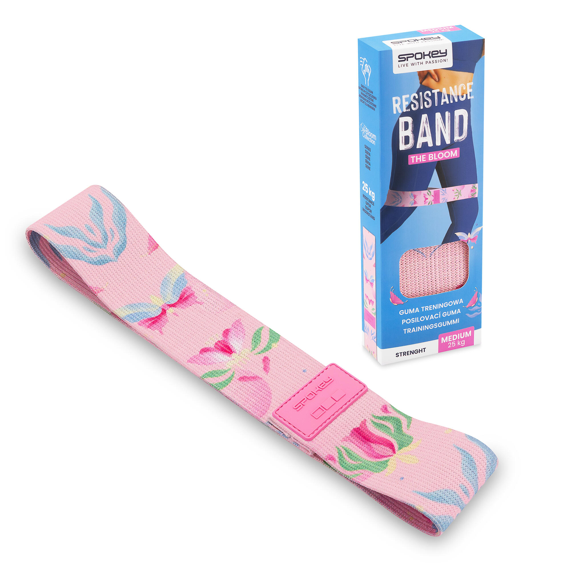 Guma fitness do ćwiczeń Spokey The Bloom Elastic Band 6/6
