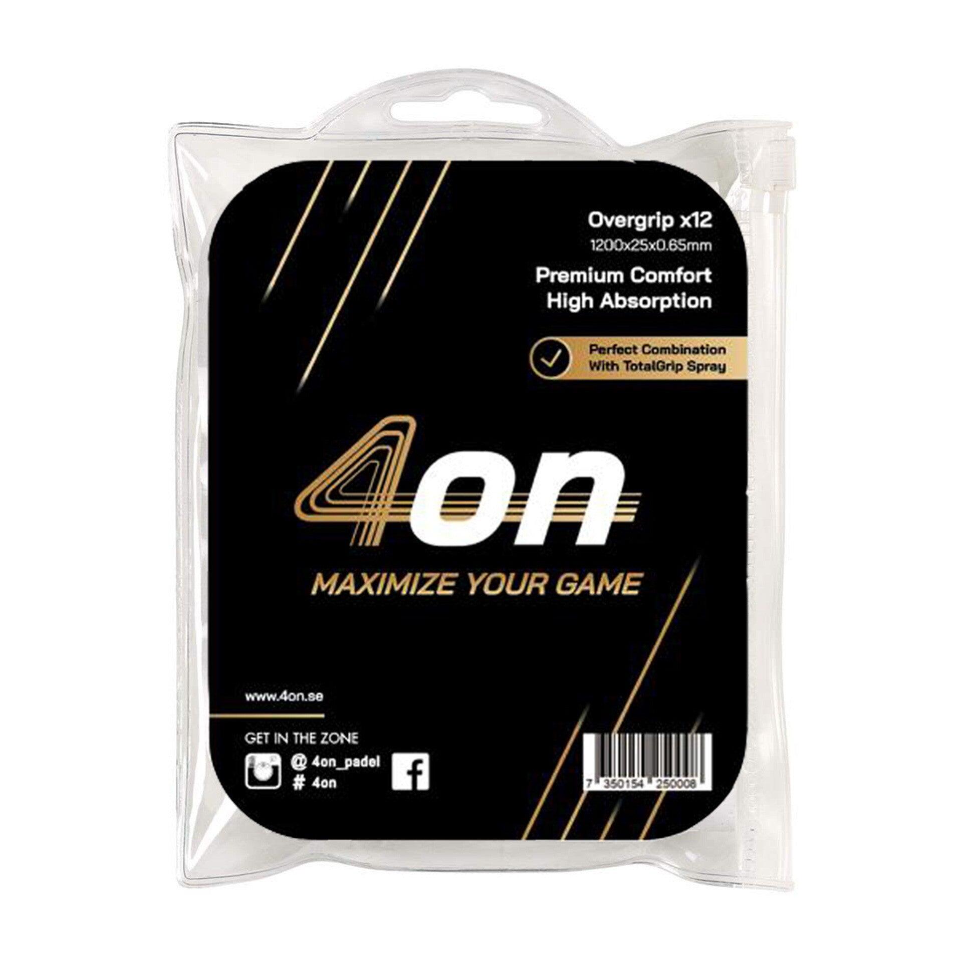 4ON OVERGRIP 4ON PREMIUM COMFORT IN BLISTER -12 PEZZI-.