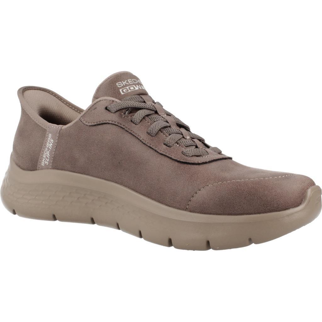 Baskets Skechers Modèle Go Walk Flex - Mali Slip-ins Couleur Marron 5/5