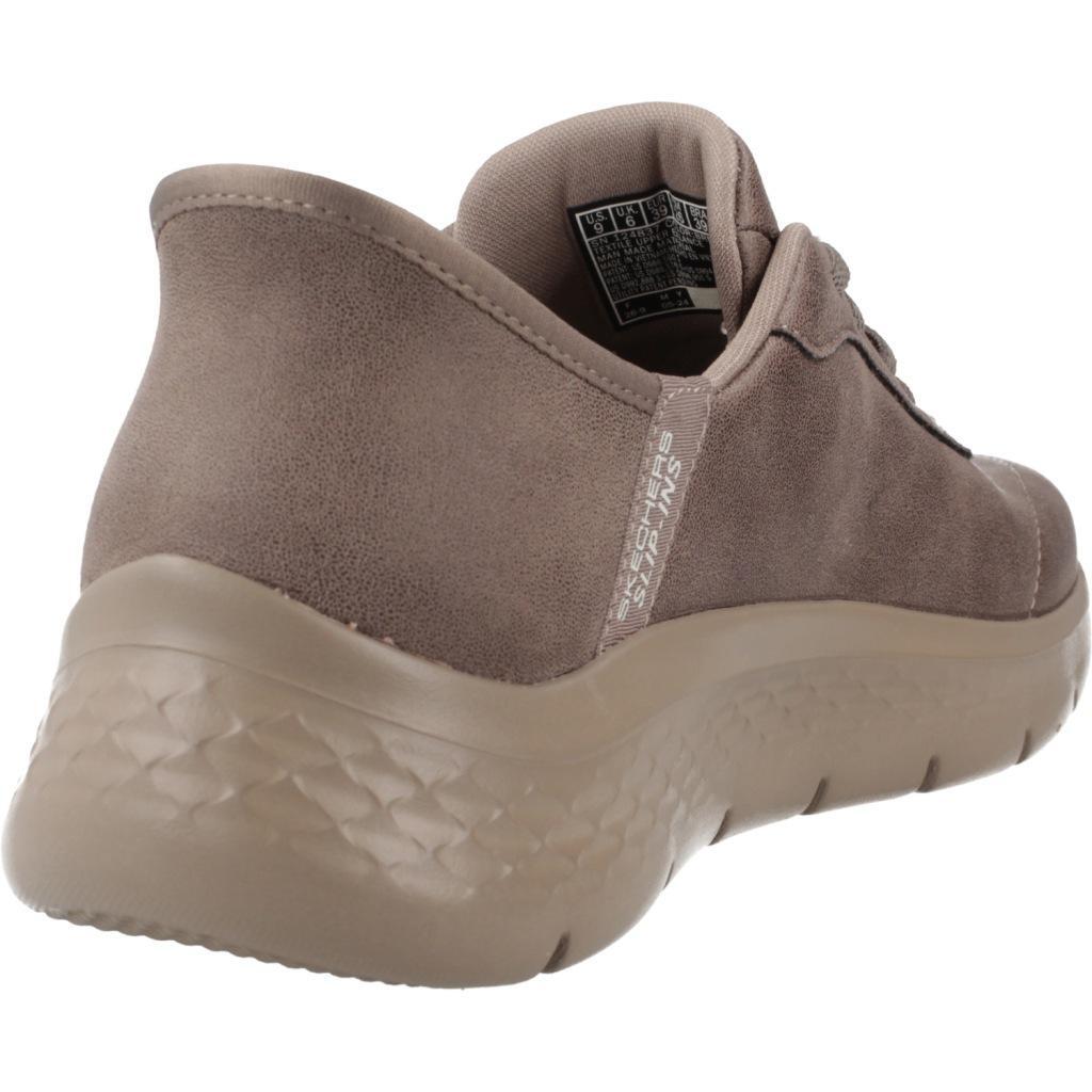 Baskets Skechers Modèle Go Walk Flex - Mali Slip-ins Couleur Marron 3/5