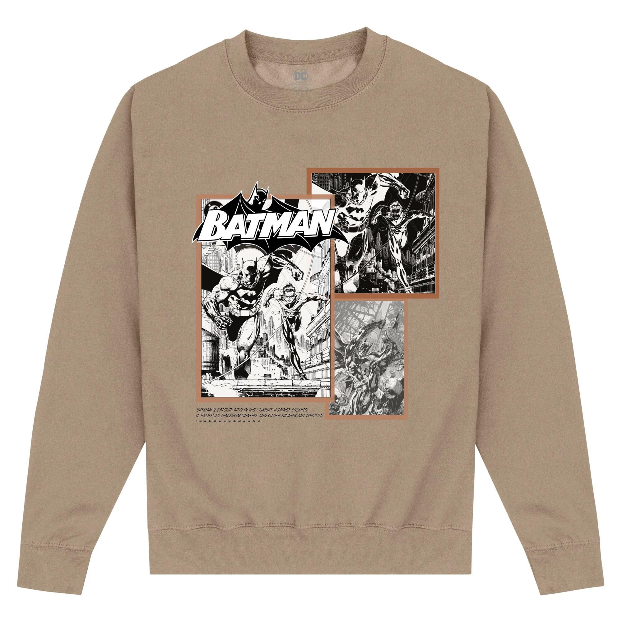 Batman Unisex Adult Comic Sweatshirt