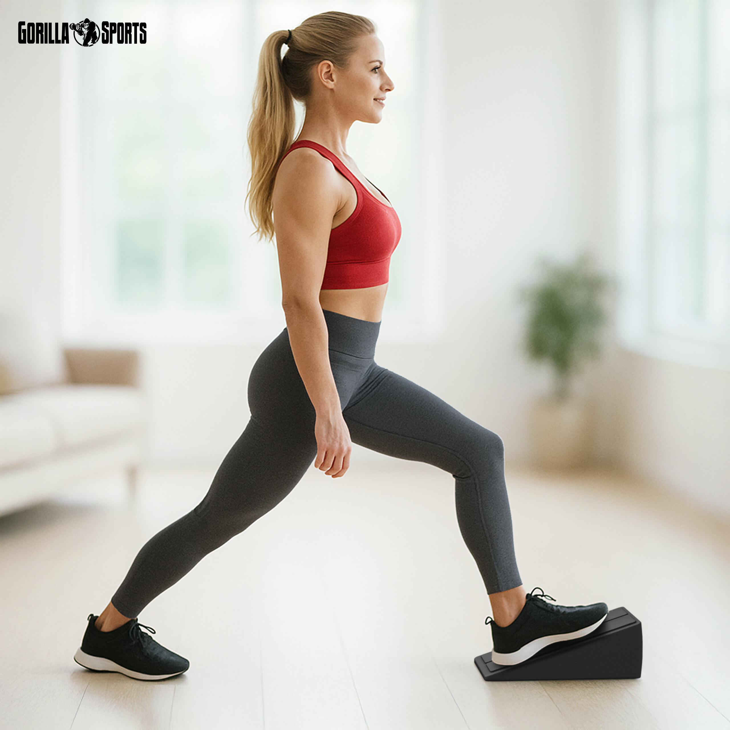 Planche Etirement Mollet - Set de 3, Incliné Adulte, Planche Fitness, Réglables 6/7