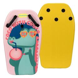 Bodyboard avec poignées - Coco Croco Rose