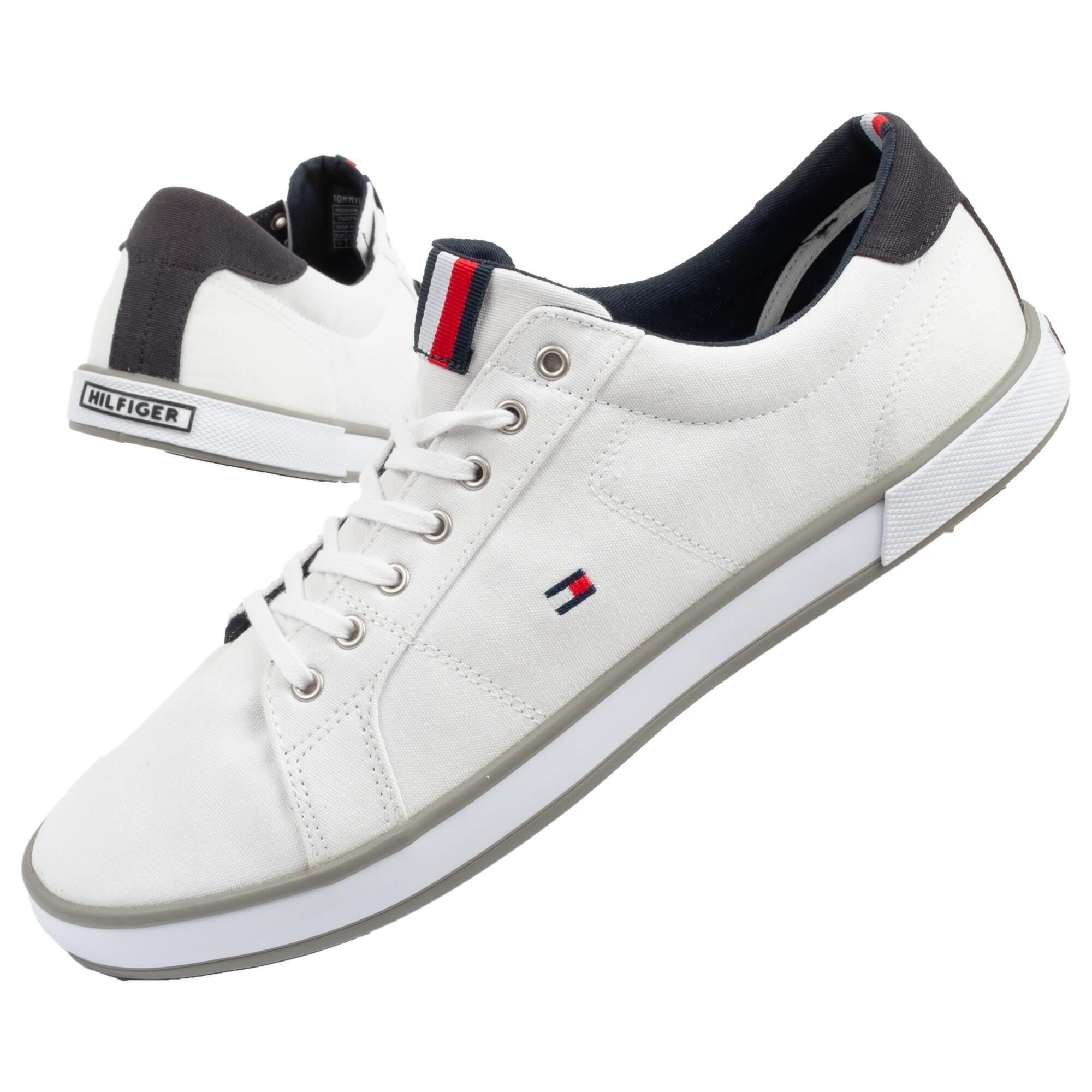 Tommy Hilfiger - Chaussures De Sport Baskets De Marche Pour Hommes Tommy Hilfiger - Baskets - Blanc - Decathlon
