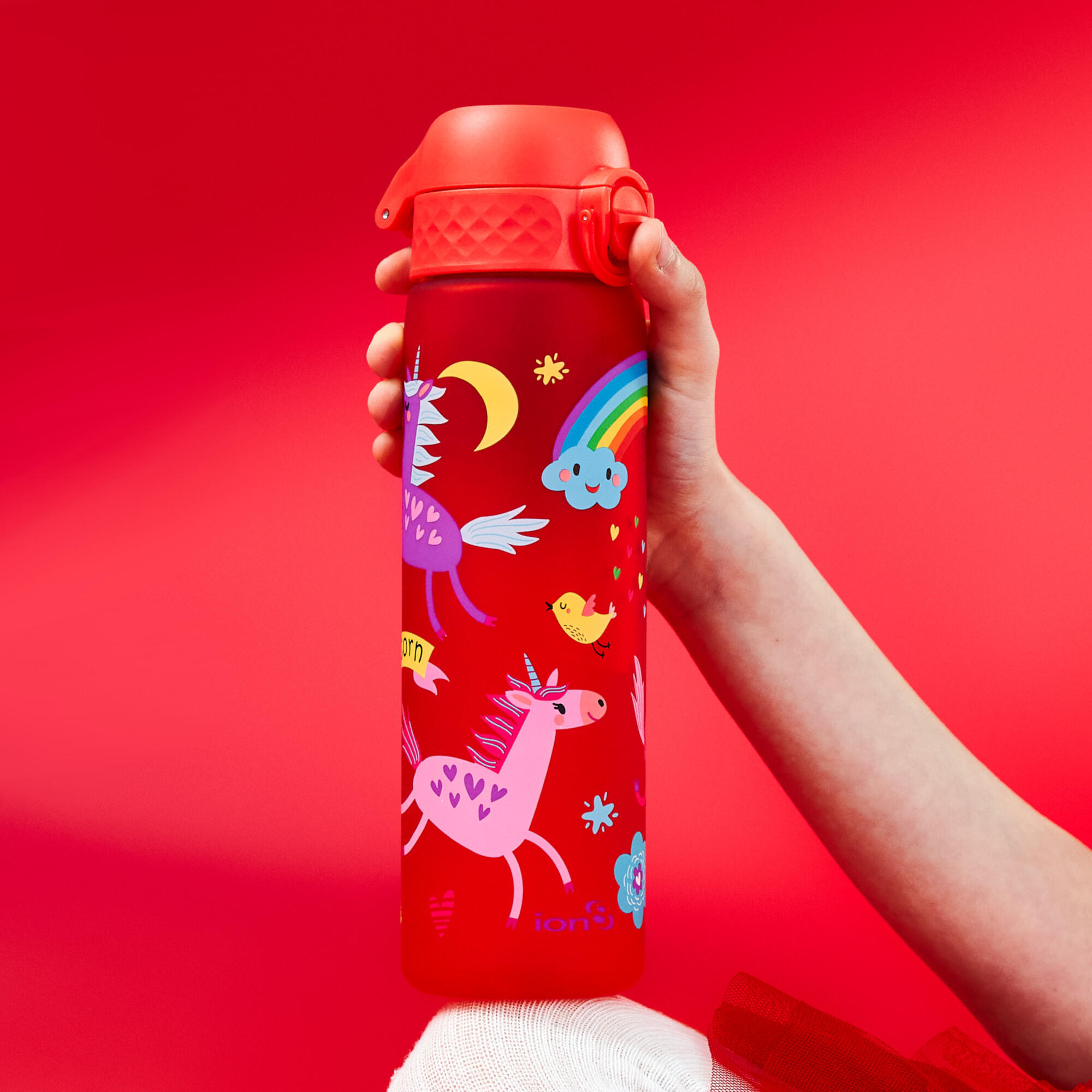 Bidon na wodę ION8 500ml z atestem PZH – szczelny, lekki, bez BPA 2/8