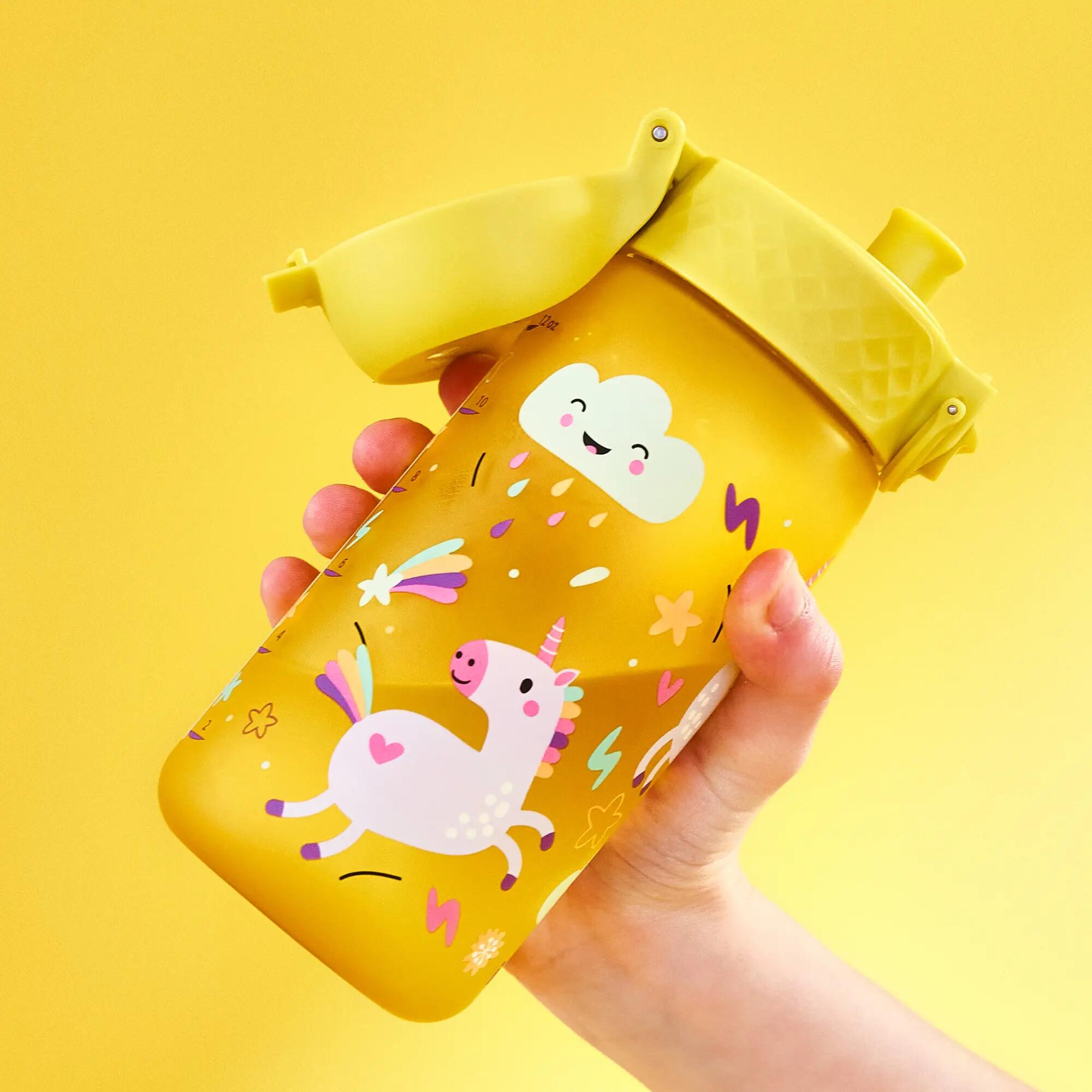 Bidon dziecięcy ION8 350ml z atestem PZH – szczelny, lekki, bez BPA 3/8