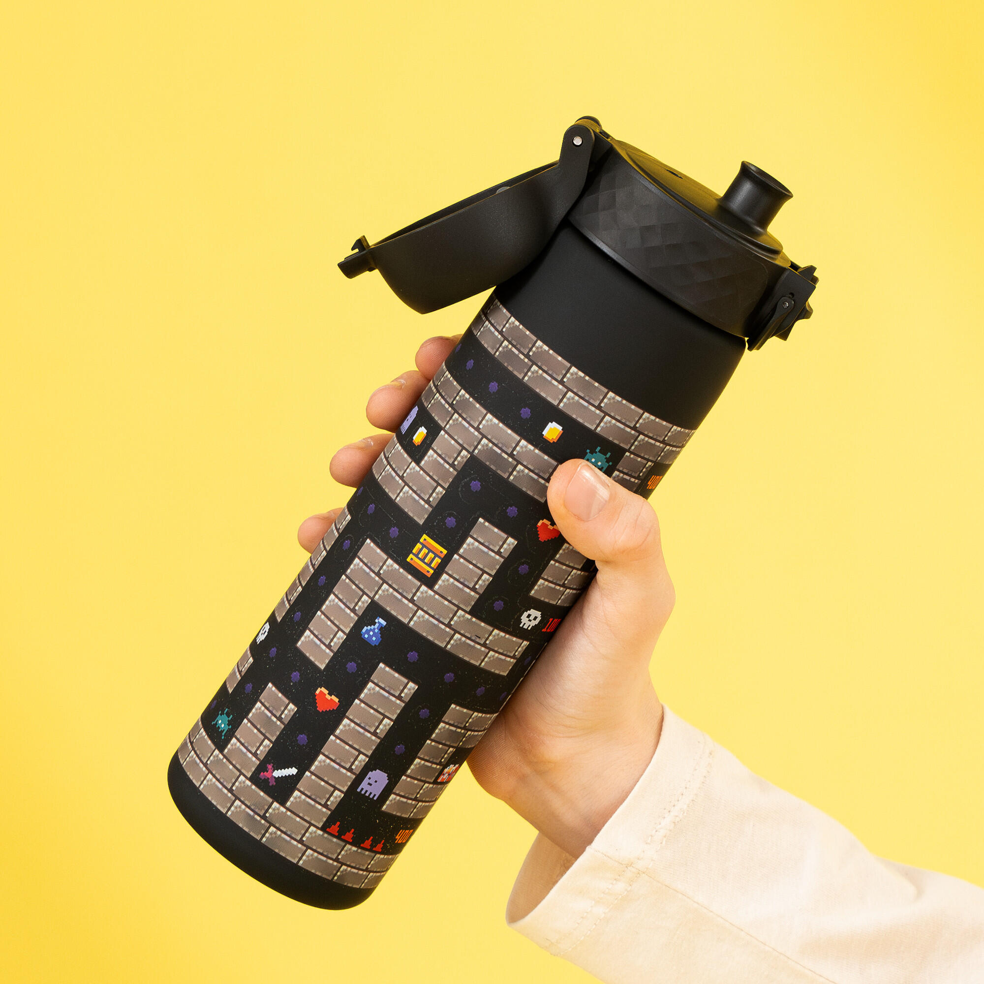 Bidon na wodę ION8 500ml z atestem PZH – szczelny, lekki, bez BPA 3/8