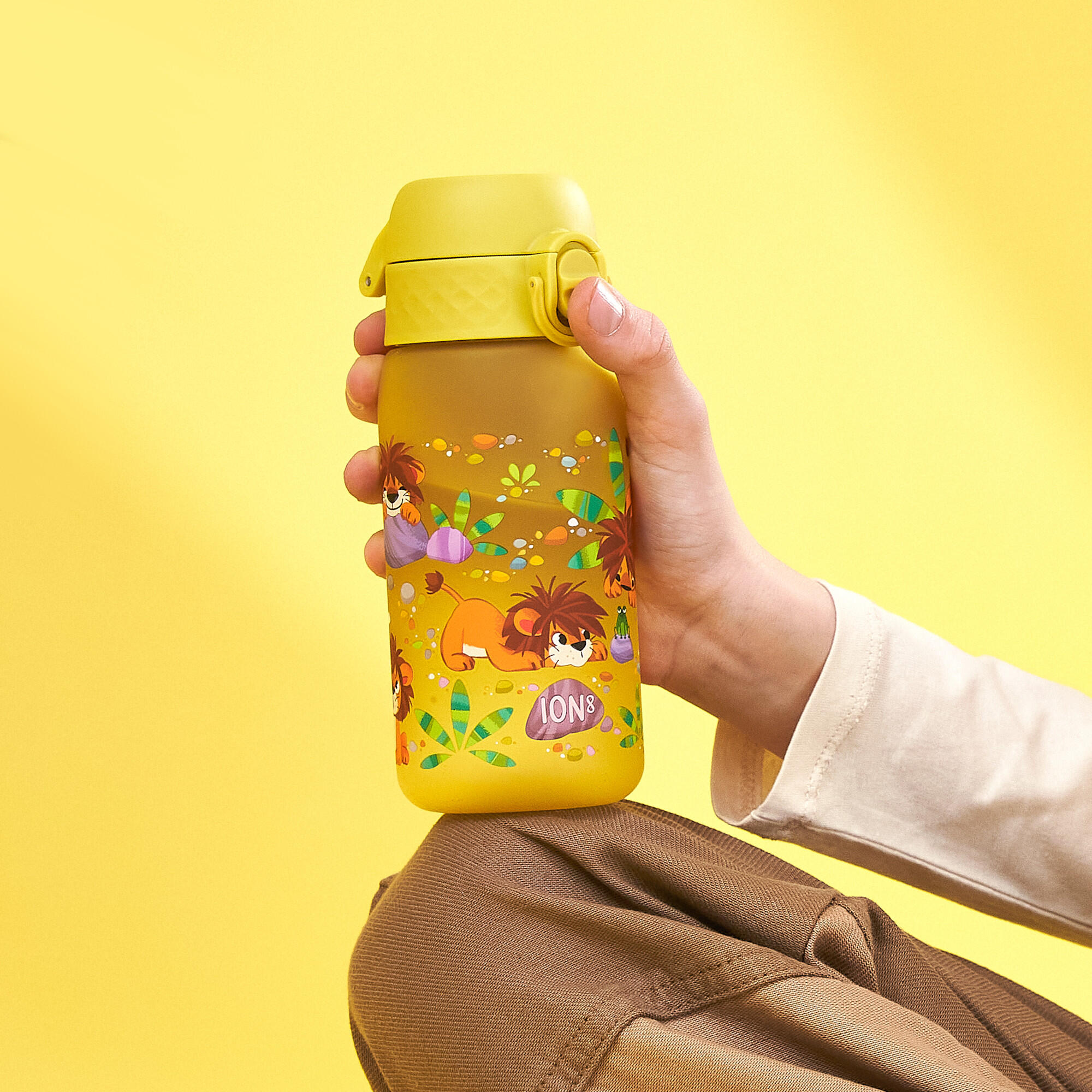 Bidon dziecięcy ION8 350ml z atestem PZH – szczelny, lekki, bez BPA 2/8
