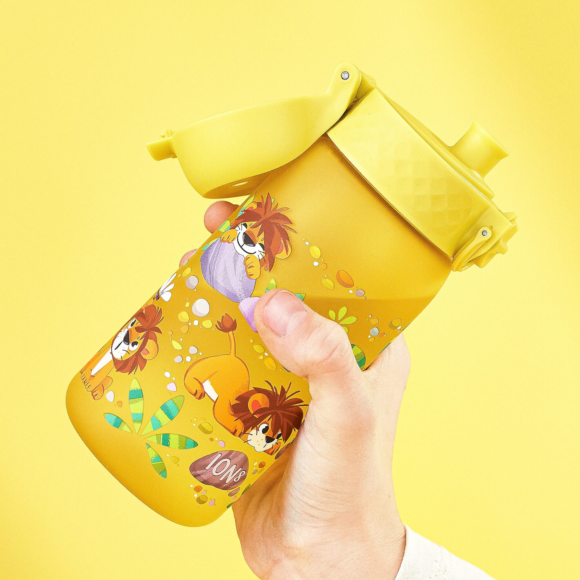 Bidon dziecięcy ION8 350ml z atestem PZH – szczelny, lekki, bez BPA 3/8