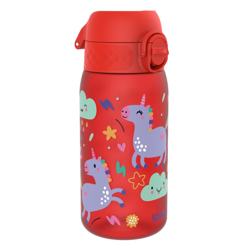 Bidon dziecięcy ION8 350ml z atestem PZH – szczelny, lekki, bez BPA