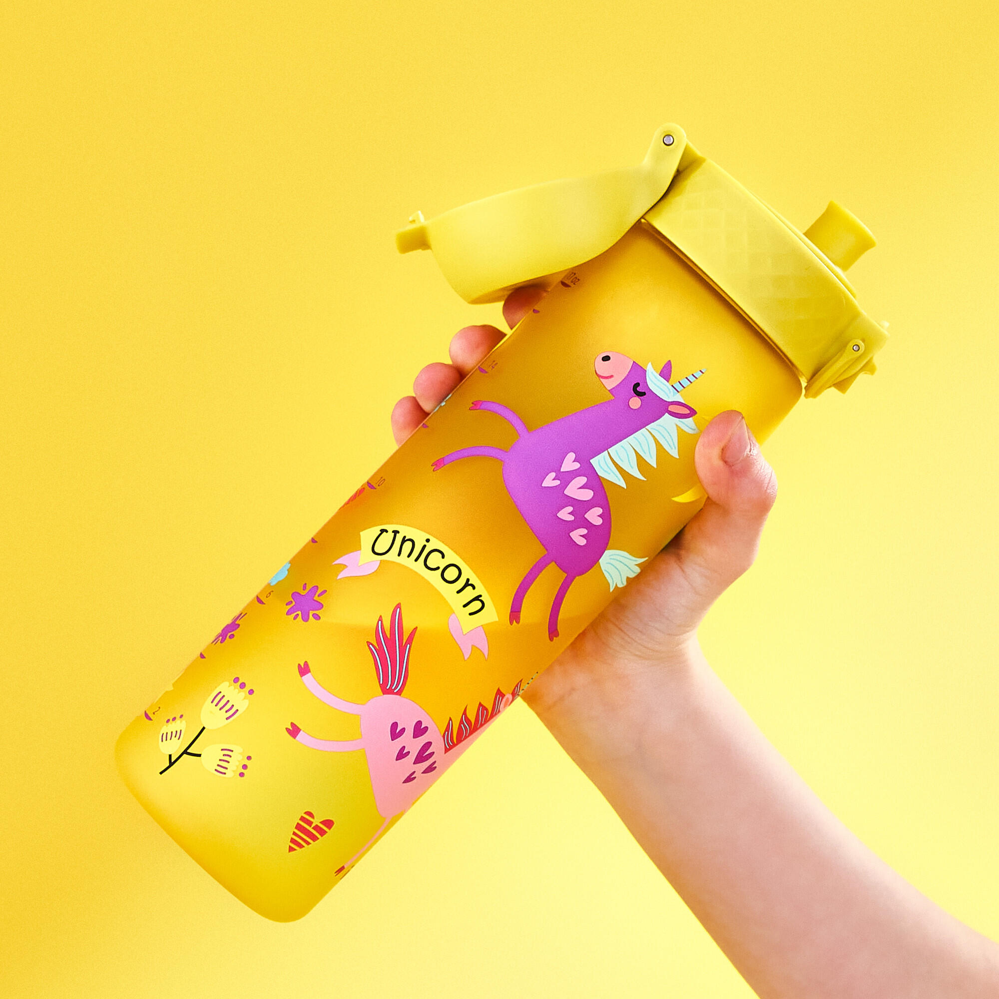 Bidon na wodę ION8 500ml z atestem PZH – szczelny, lekki, bez BPA 3/8