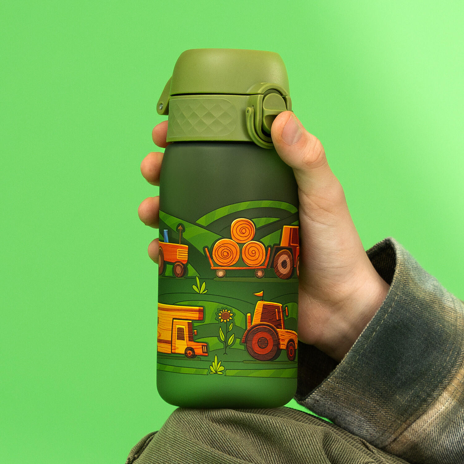 Bidon dziecięcy ION8 350ml z atestem PZH – szczelny, lekki, bez BPA 2/8