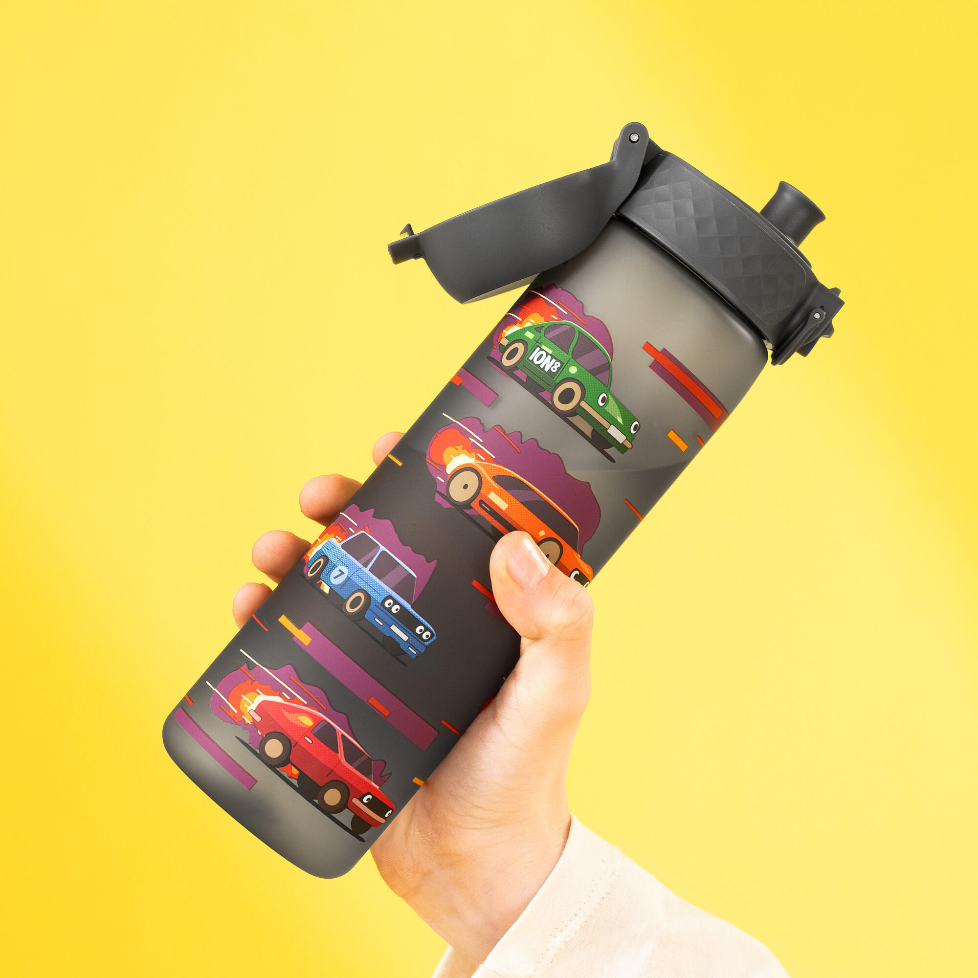 Bidon na wodę ION8 500ml z atestem PZH – szczelny, lekki, bez BPA 3/8