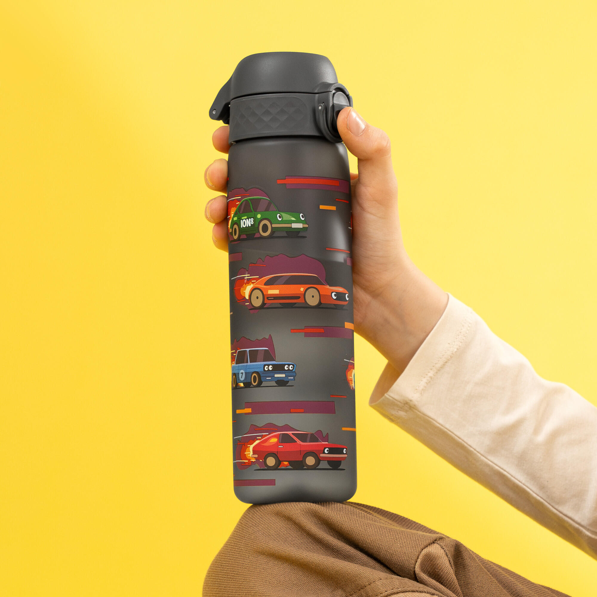 Bidon na wodę ION8 500ml z atestem PZH – szczelny, lekki, bez BPA 2/8
